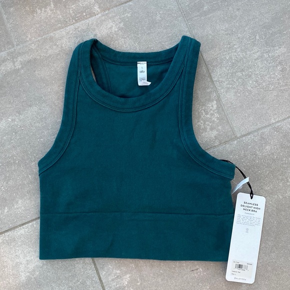 ALO Yoga Other - Alo Yoga NWT SEAMLESS DELIGHT HIGH NECK BRA
